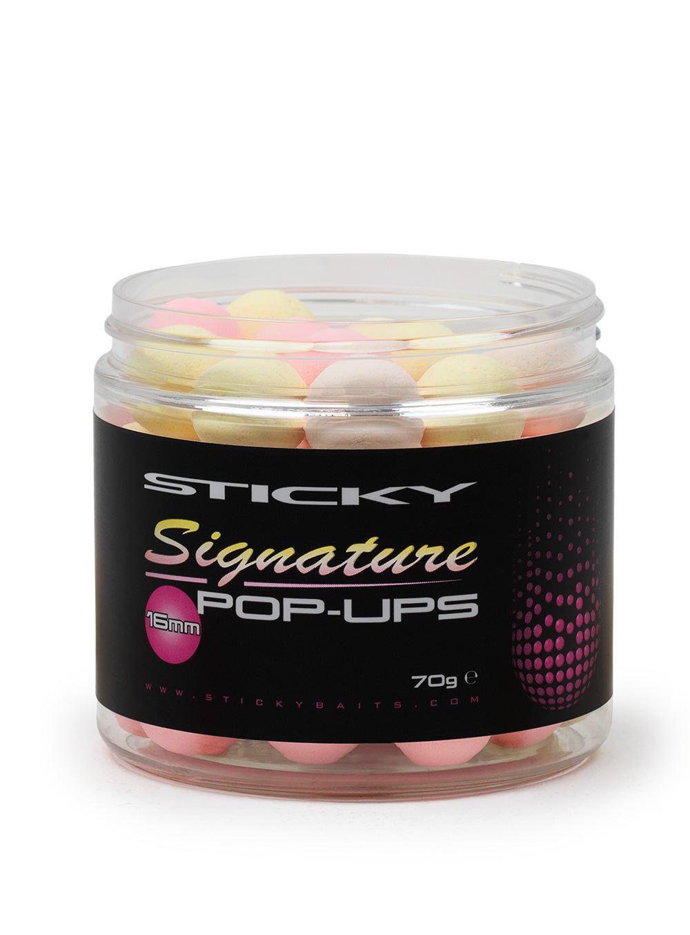 Sticky Baits Signature Pop-Ups 16mm Mixed 70g Pot