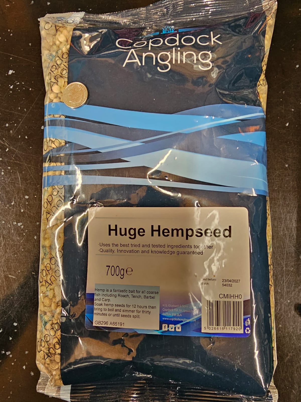 Copdock Angling Huge Hempseed