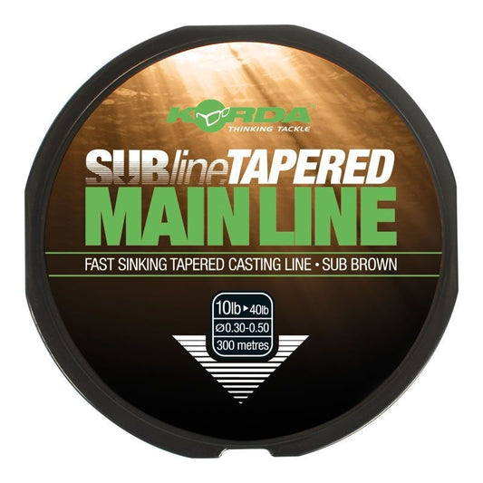 Korda SUBline Tapered Mainline Sub Brown