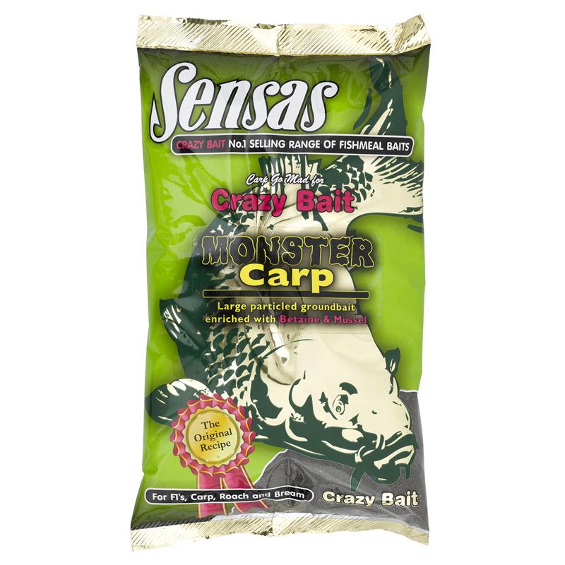 Sensas Crazy Bait Monster Carp 1KG