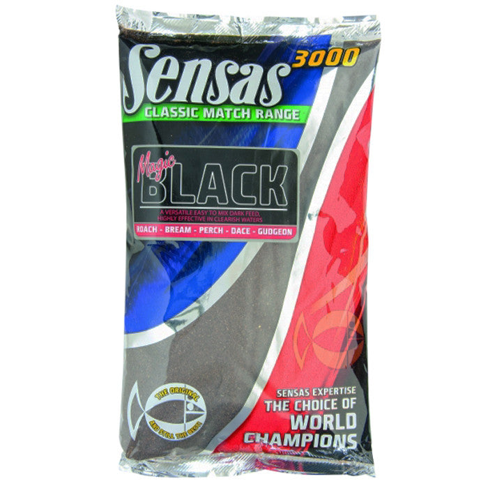 Sensas 3000 Magic Black Groundbait 1KG