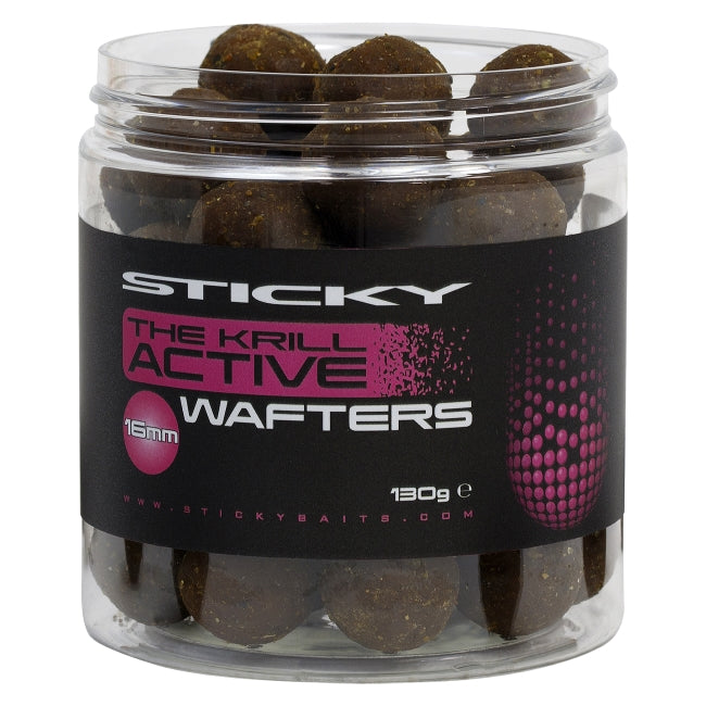 Sticky Baits The Krill Active Wafters - 16mm