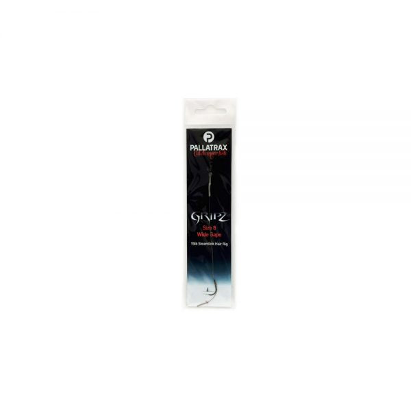 Pallatrax GRIPZ Wide Gape Steamlink Hair Rigs