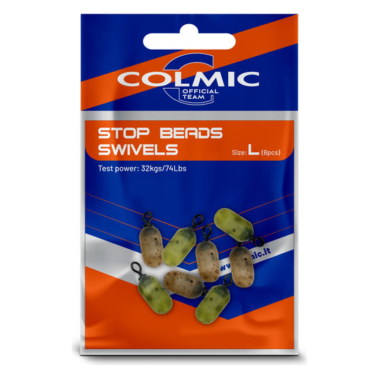 Colmic Stop Beads Swivel