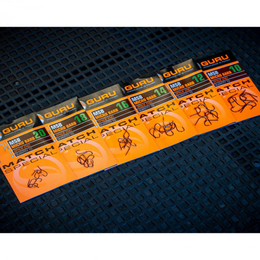 Guru Match Special Barbed Hooks