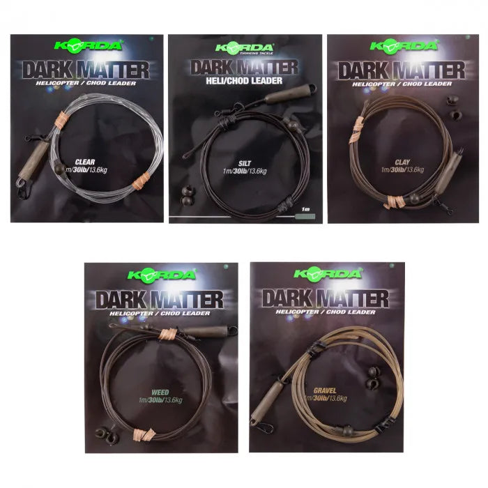 Korda Dark Matter Fishing Heli-Leaders