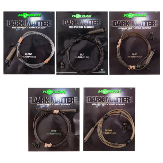 Korda Dark Matter Fishing Heli-Leaders