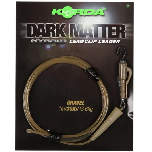 Korda Dark Matter Fishing Leader Hybrid Lead Clip