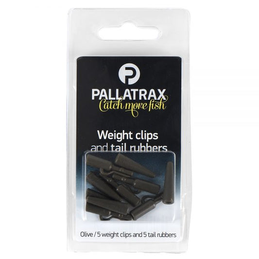 Pallatrax Weight Clips & Tail Rubbers