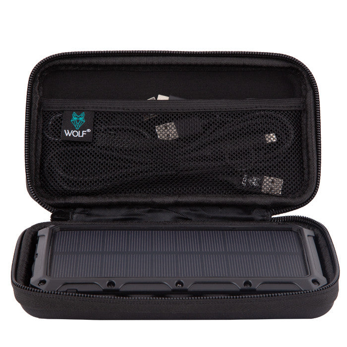Wolf Solar Wireless Charging Powerbank SPB 16