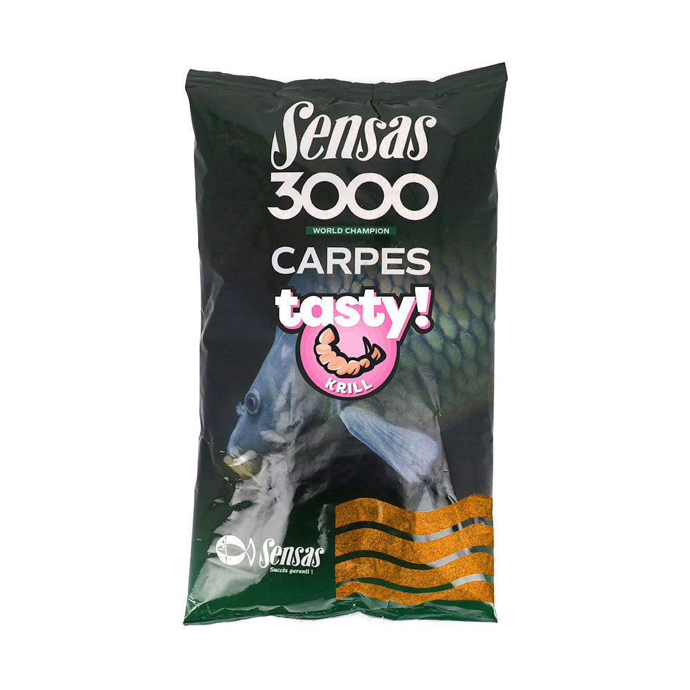 Sensas 3000 Groundbait Carp Tasty 1KG