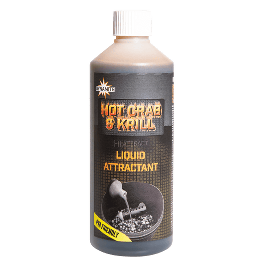 Dynamite Baits Hot Crab & Krill Liquid Attractant
