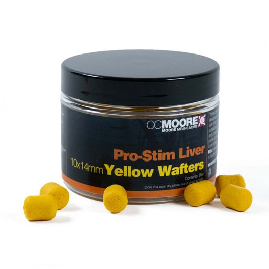 Pro-Stim Liver Yellow Dumbell Wafters