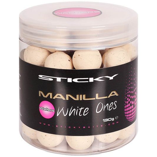 Sticky Baits Manilla White Ones Wafters