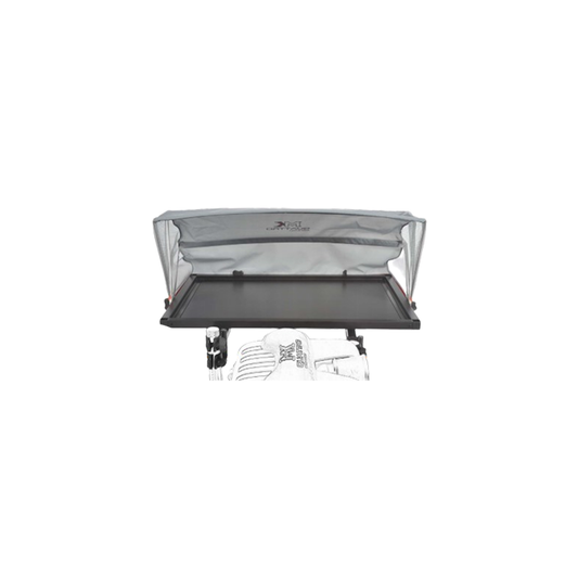 Aluminium Side Tray with Canopy 750 x 550