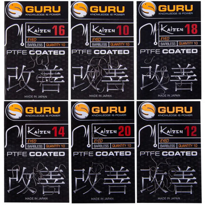 Guru Kaizen Eyed Hooks