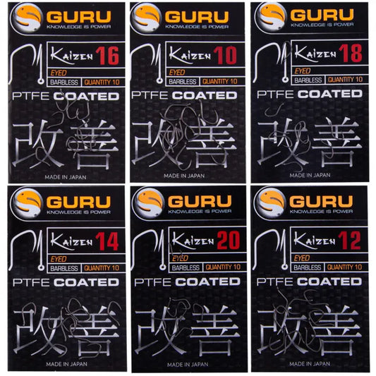Guru Kaizen Eyed Hooks
