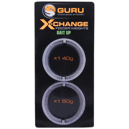 Guru X-Change Bait Up Feeder Spare Weights Pack